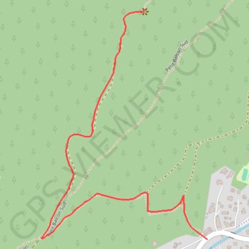 Chalet de la Floria (Les Praz-de-Chamonix) GPS track, route, trail