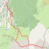 Pic de Saint-Barthélemy par les Monts d'Olmes GPS track, route, trail