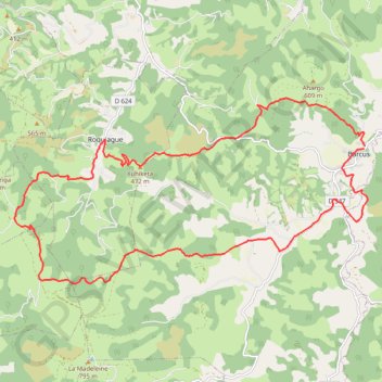Barcus - Ahargo GPS track, route, trail