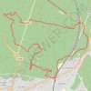 Les points de vue de Fontainebleau GPS track, route, trail