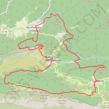 Trail Pei-16731100 GPS track, route, trail