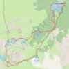 Les lacs d'ayous GPS track, route, trail