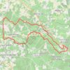 Burie chez Portier St Bris Abaye Font Douce GPS track, route, trail