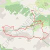 La crête de la Blanche GPS track, route, trail