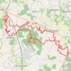Rando vtt La forestière Montendre 2020 GPS track, route, trail