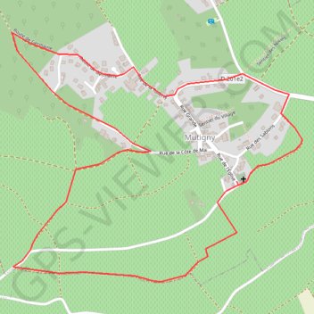 Circuit de Mutigny GPS track, route, trail