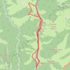 Crête Lauriñaga - Argaray en circuit depuis Gosnaito GPS track, route, trail