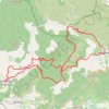 La Drôme Provençale - Les crêtes de Plombard GPS track, route, trail