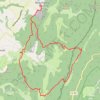Pas de la Pierre et Pas du Bouvaret - Beauregard Baret GPS track, route, trail