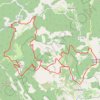 Cougoir, la Lionne, Saint Pons, les Moullières (Drôme) GPS track, route, trail