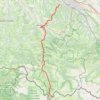 GR653 Randonnée de Artiguelouve au Col du Somport (Pyrénées-Atlantiques) GPS track, route, trail