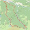 Cascade d'ars et etang du guzet GPS track, route, trail