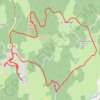 Le puy de Sarran GPS track, route, trail