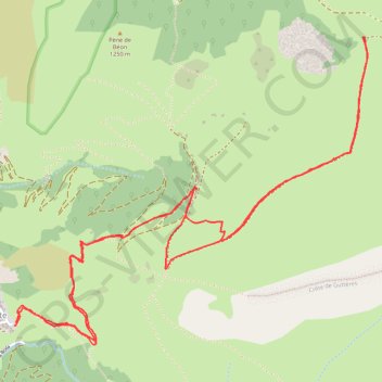 Col du Coutchet GPS track, route, trail