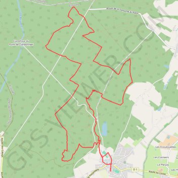 Trail des Grands Ducs d'Alençon 2019 - 15 km GPS track, route, trail
