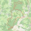 Pays Beaujolais - Haute Vallée d'Azergues - Grandis GPS track, route, trail