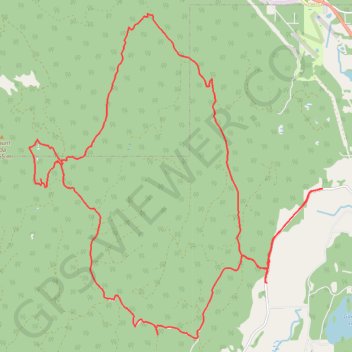 Mount Ida Loop GPS track, route, trail