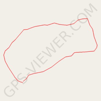 17091984 Calcul de zone GPS track, route, trail