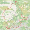 Boucle Grasse-Cipières-Tourettes GPS track, route, trail