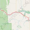 Blairmore - Pincher Creek GPS track, route, trail