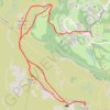 Le Béout sur les hauteurs de Lourdes GPS track, route, trail