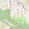 Lacs Nègre et Graveirette GPS track, route, trail