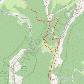 Le Grand Manti depuis les Varvats GPS track, route, trail