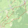 Grufflingen, wandeling bij camping Hohenbusch GPS track, route, trail