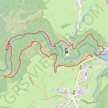 Balades de l'été - Robertville GPS track, route, trail