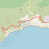 De Vignola à La Parata GPS track, route, trail
