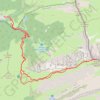 Tête de Bostan 2019-02-28 GPS track, route, trail