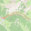 Ceillac - Les Chalmettes en raquettes GPS track, route, trail