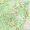 Mont de Gez depuis Ouzous GPS track, route, trail