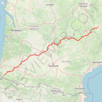Voie du Puy - Via Podiensis GPS track, route, trail