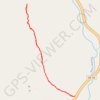 Ten Sleep French Cattle Ranch Approach Long GPS track, route, trail