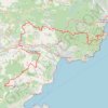 Randonnée entre Théoule-sur-Mer et Le Plan-de-la-Tour GPS track, route, trail