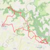Les Roches du Diable GPS track, route, trail