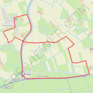 Circuit Beverdijk. GPS track, route, trail