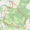 De Meyronne à Mayrinhac-le-Francal GPS track, route, trail