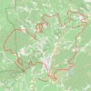 Rando Le Barroux - Lac du Paty GPS track, route, trail