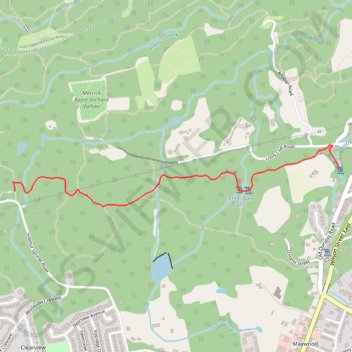 Sherman Falls - Canterbury Falls - Bruce Trail GPS track, route, trail