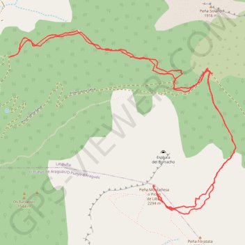 Peña Montañesa GPS track, route, trail