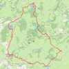 Tour des Lacs d'Auvergne GPS track, route, trail