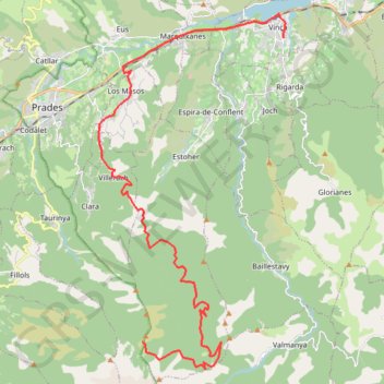 Journée au Canigou GPS track, route, trail