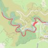 Gorges de la Vis - Moulins de la Foux GPS track, route, trail
