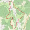 Des mirabelles au Roux GPS track, route, trail