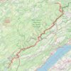 GR5 De Soulce-Cernay à Montperreux (Doubs) GPS track, route, trail
