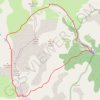 Col de Baïsse, Cime Plate et Escuzier GPS track, route, trail