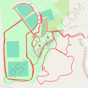 Mooresville Run GPS track, route, trail