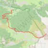 Soum de Diauzède et Soum de Serre Barrada GPS track, route, trail